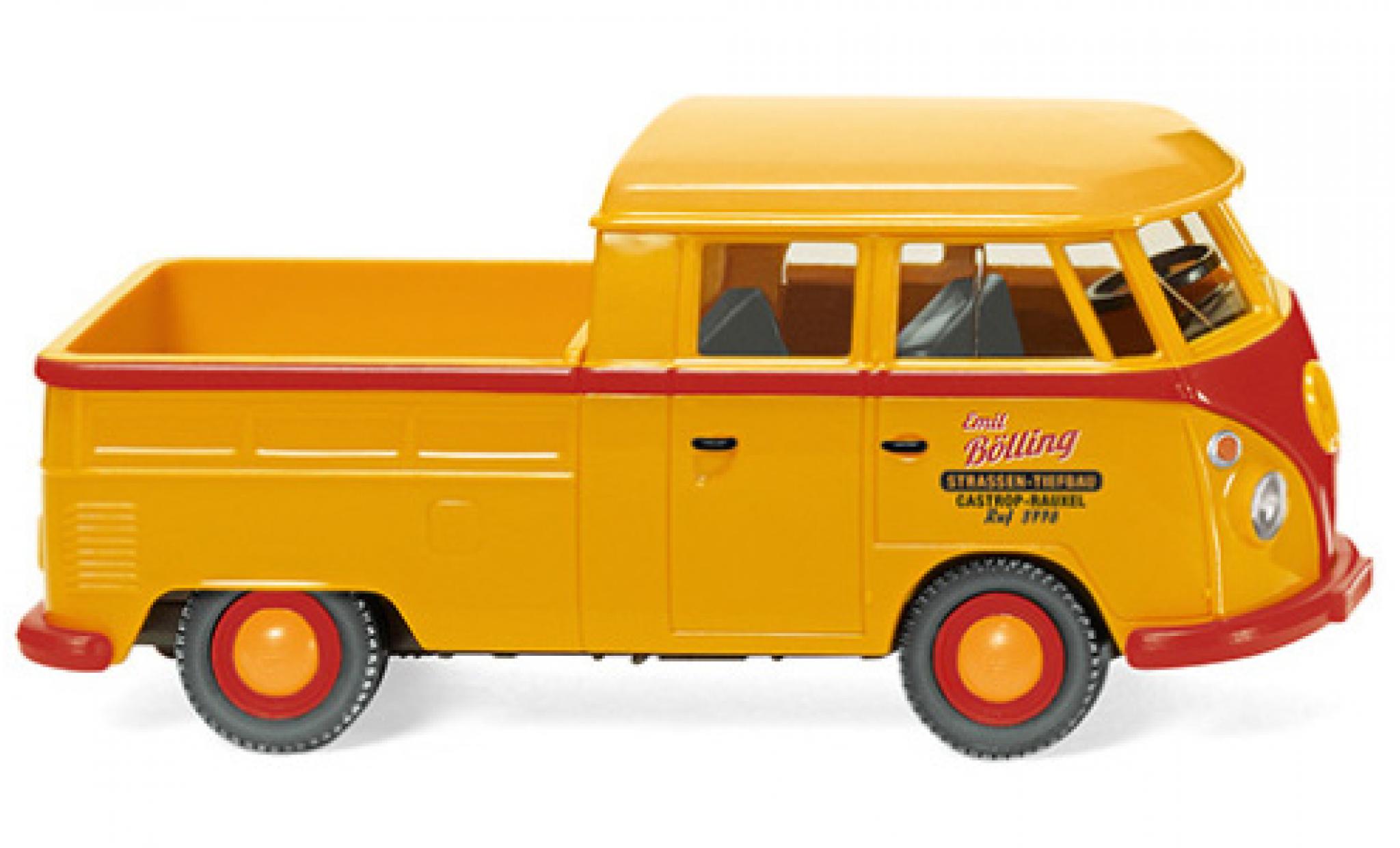 Volkswagen T1 1/87 Wiking Doppelkabine B&ouml;lling 1963 modelauto