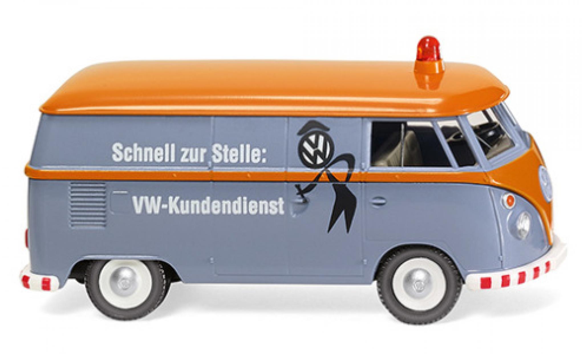 Volkswagen T1 1/87 Wiking Bestelwagen Kundendienst 1963 modelauto