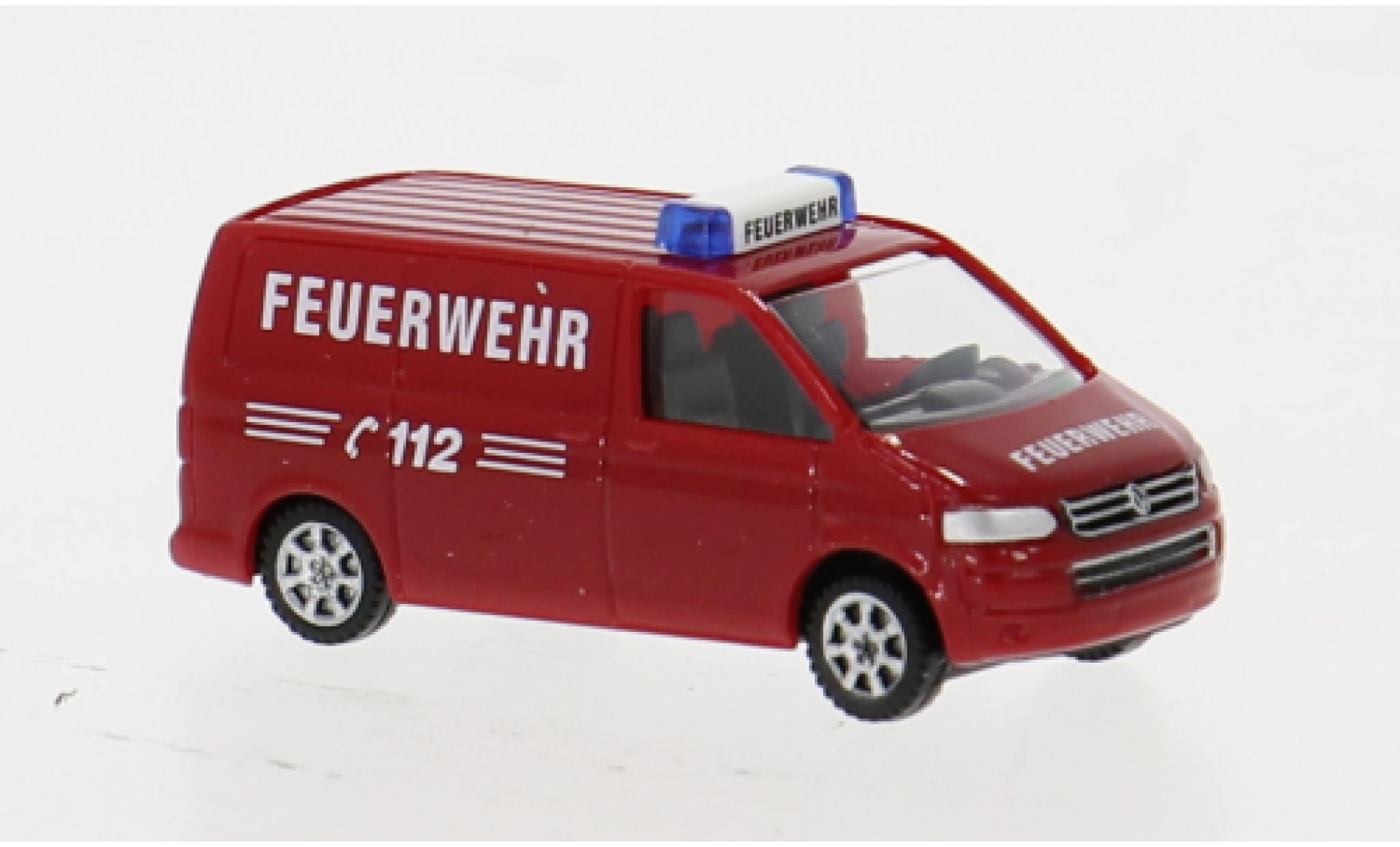 Volkswagen T5 1/160 Wiking GP Bestelwagen Brandweer 1:160 modelauto