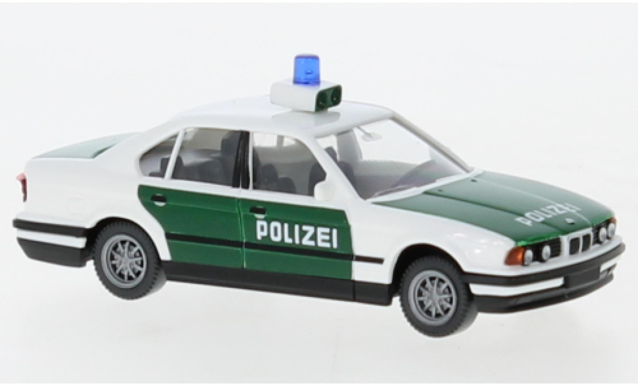 Bmw 525 1/87 Wiking i (E34) politie (D) 1987 modelauto