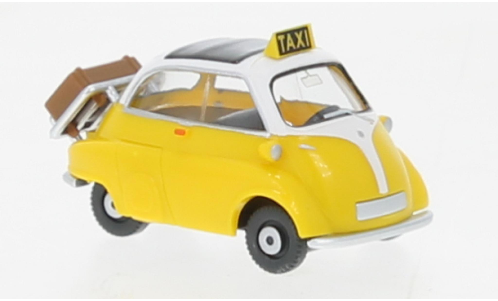 Bmw Isetta 1/87 Wiking Taxi 1955 modelauto