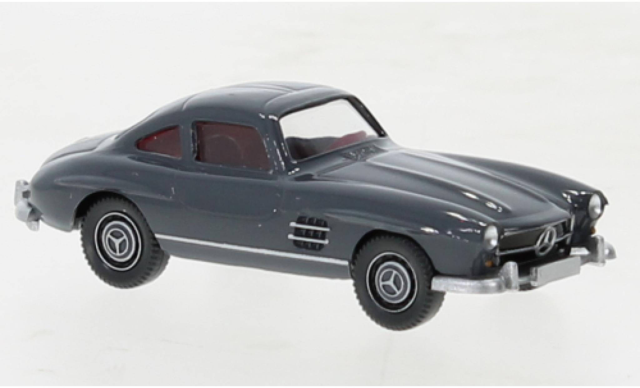 Mercedes 300 1/87 Wiking SL grijs modelauto