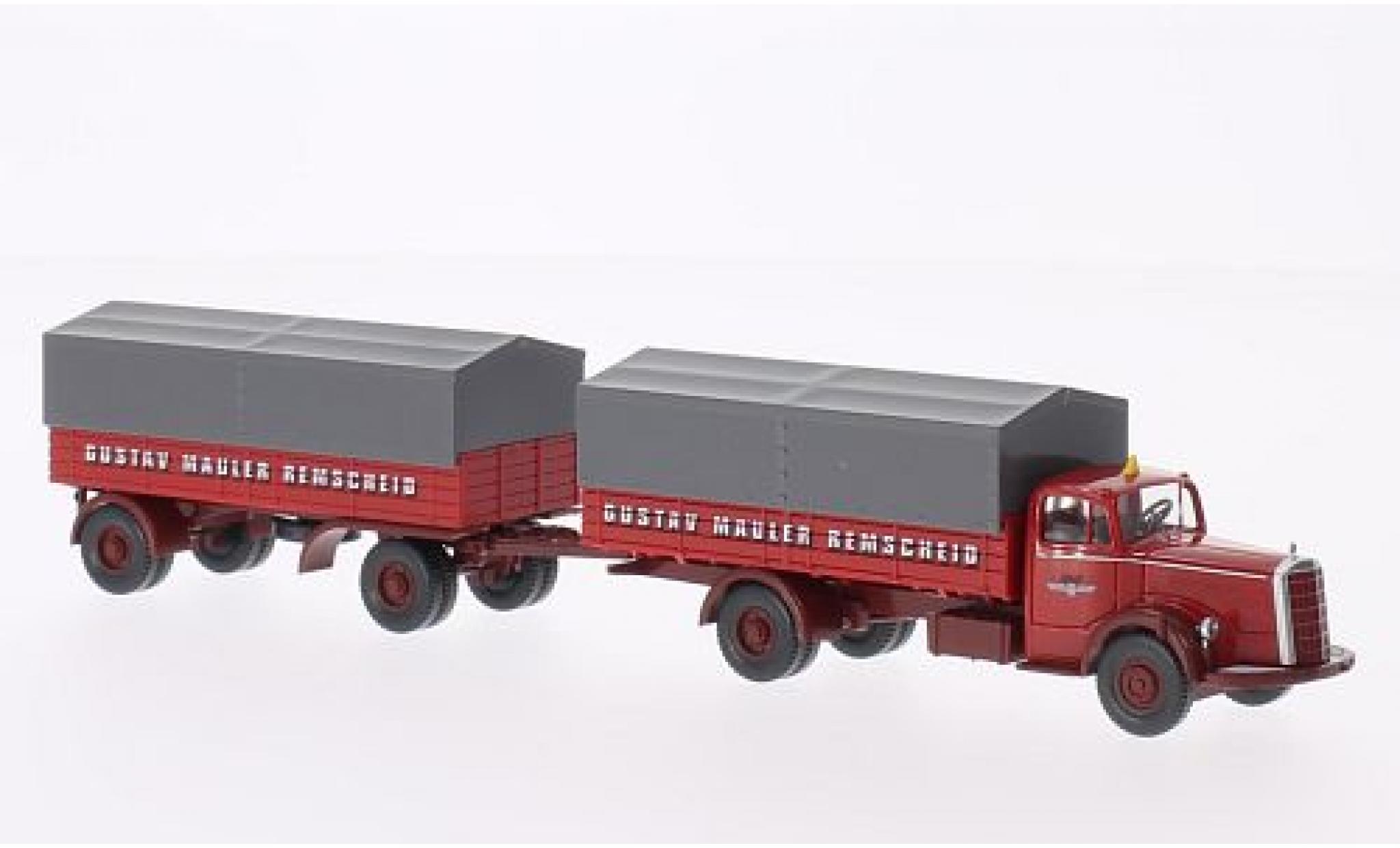 Mercedes L 6600 1/87 Wiking Gustav M&auml;uler modelauto