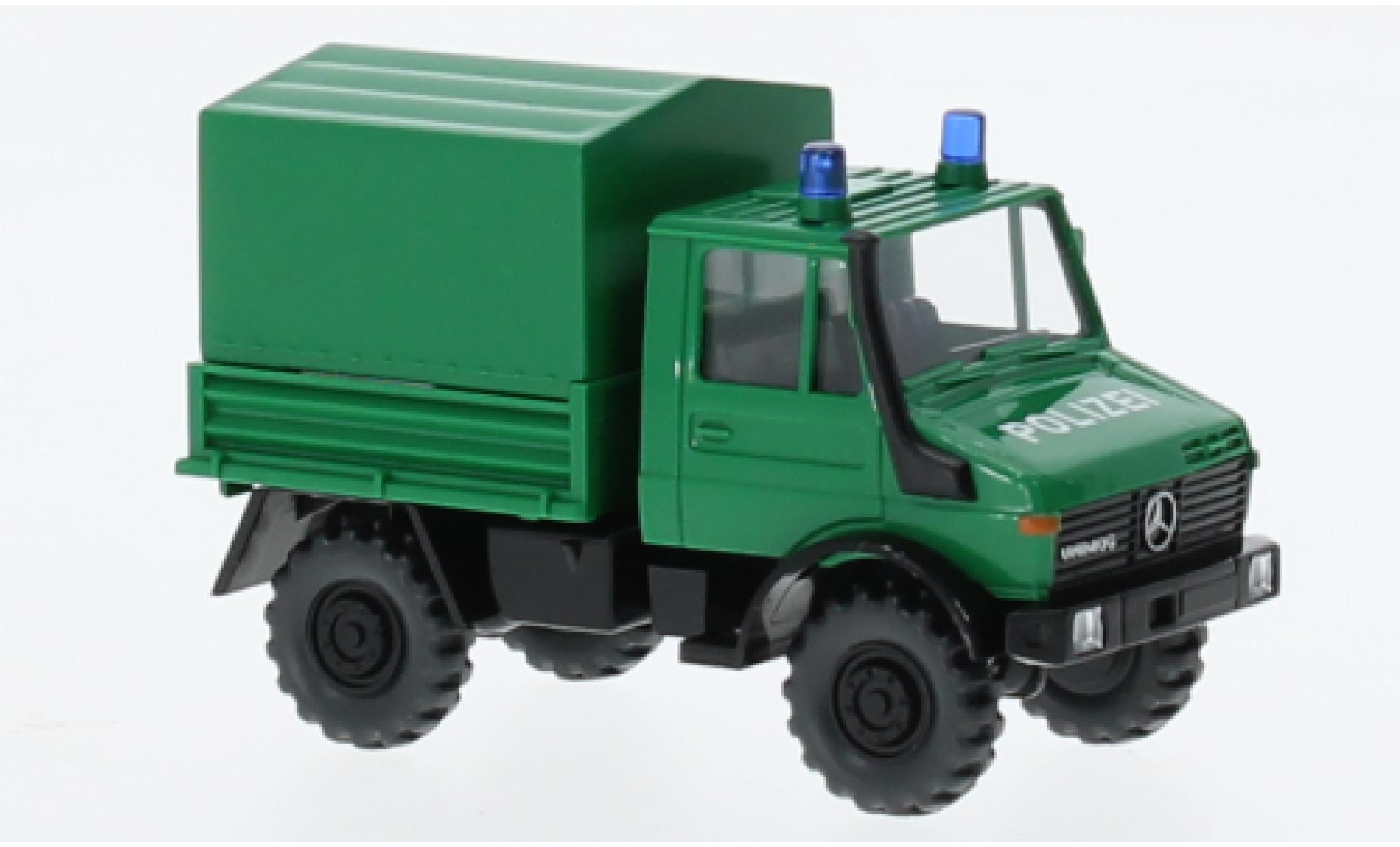 Mercedes Unimog 1/87 Wiking U 1700 politie 1975 modelauto