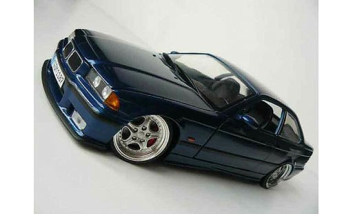 Bmw M3 coupe 1/18 Ut Models E36 blauw avus jantes porsche 18 pouces modelauto