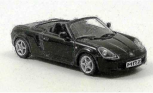 Toyota MR2 ZZW30 1/43 Minichamps 2 zwart 2000 modelauto
