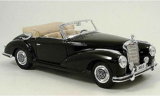 Mercedes 300 Base 1/18 Norev zwart 1955 modelauto