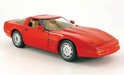 Chevrolet Corvette ZR1 1/18 Maisto coupe rood modelauto