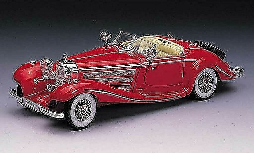 Mercedes 500 Base 1/18 Norev rood 1936 modelauto