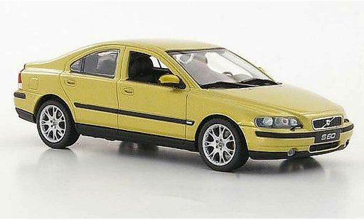Volvo S60 Base 1/43 Minichamps gold modelauto