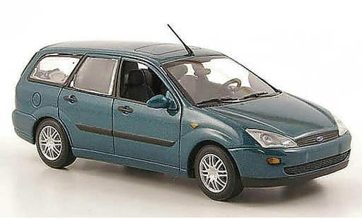 Ford Focus Turnier 1/43 Minichamps groen 1999 modelauto