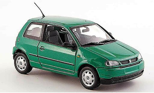 Seat Arosa Base 1/43 Minichamps groen 1997 modelauto