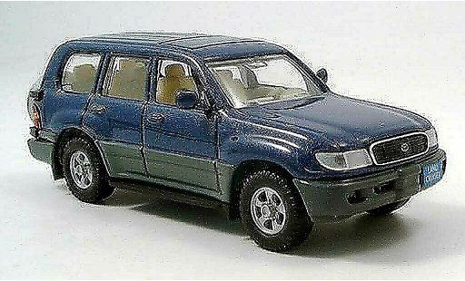 Toyota Land Cruiser VX.R 1/43 Yat Ming blauw modelauto