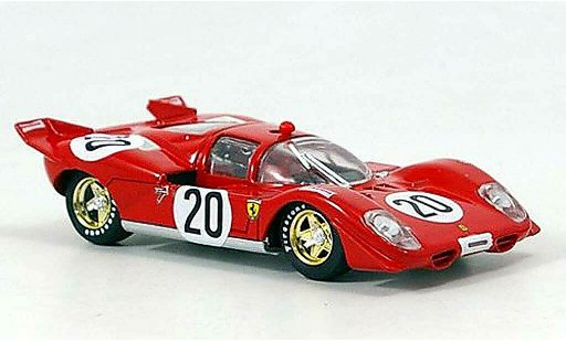 Ferrari 512 S 1/43 Brumm No.20 J. Ickx GP Belgien/Spa 1970 modelauto