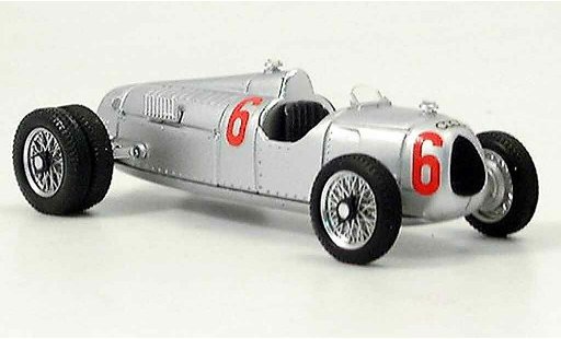 Auto Union Typ C course 1/43 Brumm 12 cil. Route gemellate 1936 modelauto
