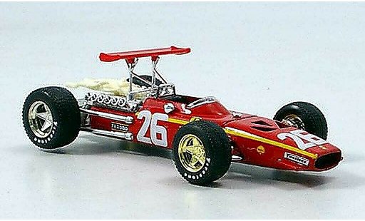 Ferrari 312 F1 1/43 Brumm Jacky Ickx 1968 modelauto