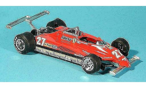 Ferrari 126 C2 1/43 Brumm no.27 g.villeneuve gp long beach modelauto