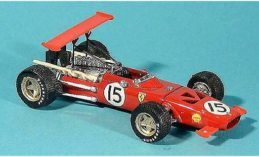 Ferrari 312 F1 1/43 Brumm No.15 C.Amon GP Spanien 1969 modelauto