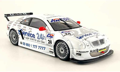Mercedes Classe CL DTM 1/18 Maisto K amg 24h service modelauto