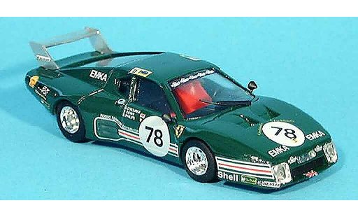 Ferrari 512 BB LM 1/43 Brumm no.78 scuderia emka le mans 1980 modelauto