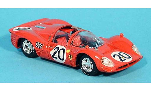 Ferrari 330 P4 1/43 Brumm spyder le mans chris amon 1967 modelauto