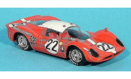 Ferrari 330 P4 1/43 Brumm le mans 1967 modelauto