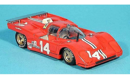 Ferrari 512 M 1/43 Brumm posey bucknum watkins glen 1971 modelauto