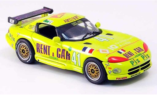 Dodge Viper RT 10 1/43 Eagle No.41 Rent a Car Le Mans 1994 modelauto