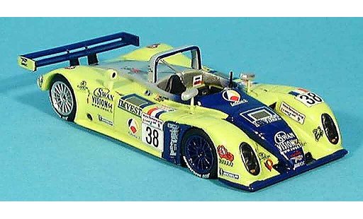 Reynard 2KQ Base 1/43 Spark Le Mans 5ter Deletraz Fabre Gene 2001 modelauto