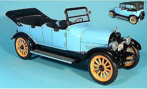 Reo Touring Base 1/18 Signature blauw 1917 modelauto