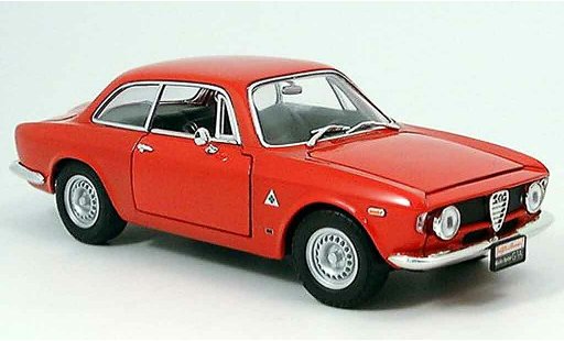 Alfa Romeo Giulia sprint gta 1/18 Yat Ming 1300 rood 1963 modelauto