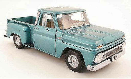 Chevrolet C-10 Pickup 1/18 Sun Star pick up stepside turquoise 1965 modelauto