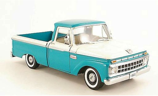 Ford F-100 Pickup 1/18 Sun Star F 100 groen/wit 1965 modelauto