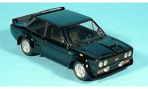 Fiat 131 Abarth 1/43 Trofeu zwart modelauto