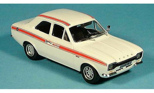 Ford Escort MK1 1/43 Trofeu Mexico wit 1971 modelauto