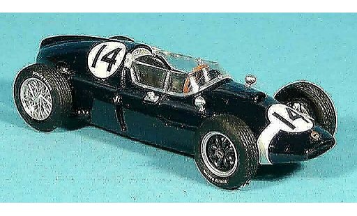 Cooper T51 course 1/43 Brumm No.14 S.Moss winnaar GP Italien 1959 modelauto