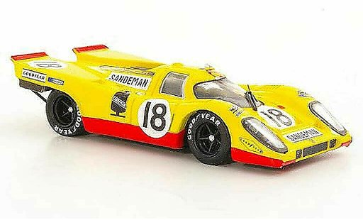 Porsche 917 1970 1/43 Brumm No.18 Sandeman Piper/v.Lennep 24h Le Mans modelauto