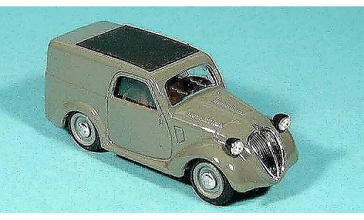 Fiat 500 B 1/43 Brumm grijs 1946 modelauto