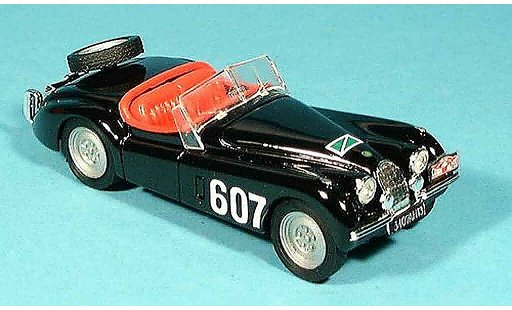 Jaguar XK 120 1/43 Brumm alpenrallye no. 607 modelauto