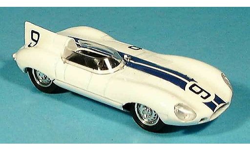 Jaguar D-Type 1954 1/43 Brumm le mans no. 9 modelauto