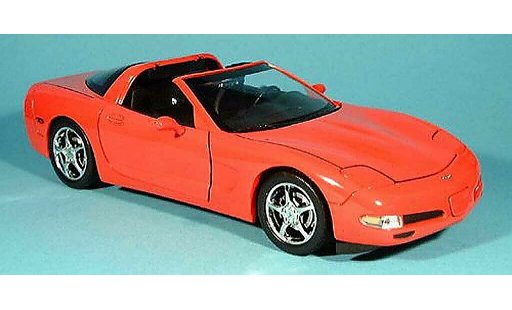 Chevrolet Corvette Coupe 1/18 Ertl C5 rood 2003 modelauto