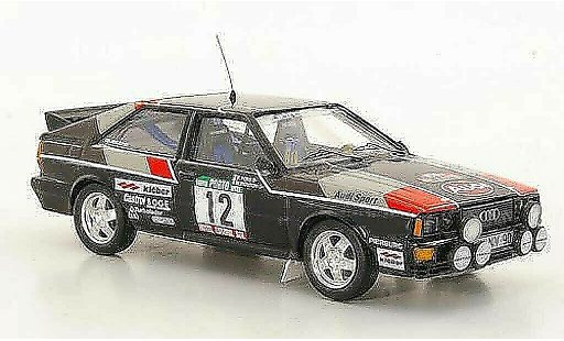 Audi Quattro rallye 1/43 Trofeu No.12 M.Mouton / F.Pons Rally Portugal 1981 modelauto