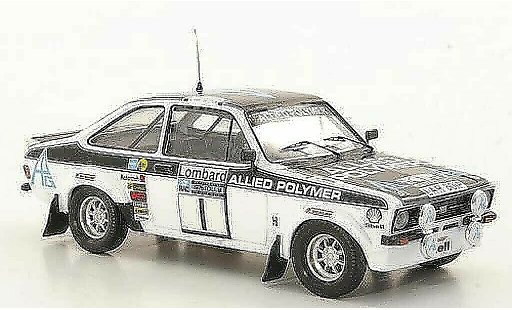 Ford Escort RS 1800 1/43 Trofeu Allied Polymer T.Makinen / H.Liddon RAC Rally 1975 modelauto