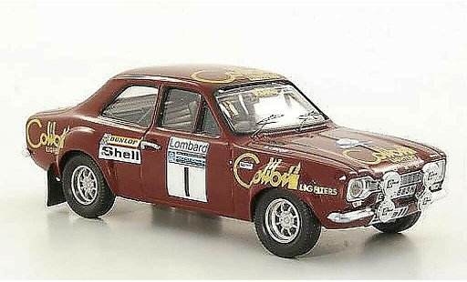 Ford Escort RS 1600 1/43 Trofeu No.1 T.Makinen / H.Liddon Lombard RAC Rally 1974 modelauto