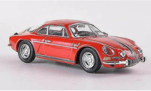 Alpine A110 1600 s 1/43 Trofeu rood met strepen modelauto