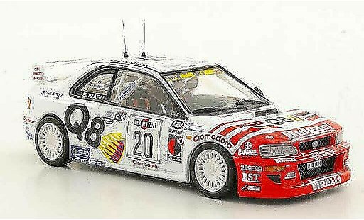 Subaru Impreza WRC 1/43 Trofeu No.20 A.Dallavilla / D.Fappani Rally San Remo 1998 modelauto