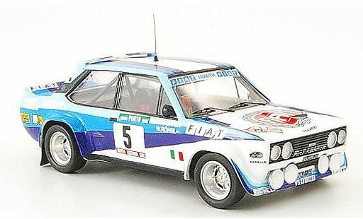 Fiat 131 Abarth 1/43 Trofeu winnaar Portugal Rohrl-Geistdorfer 1980 modelauto