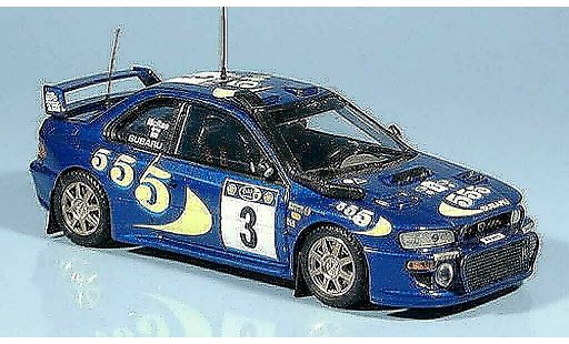 Subaru Impreza WRC 1/43 Trofeu winnaar Safari Rally McRae-Grijst 1997 modelauto