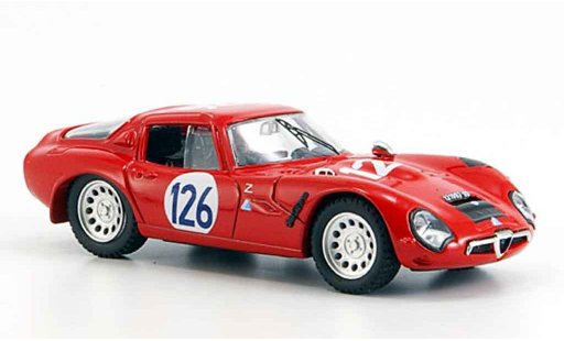 Alfa Romeo Giulia TZ2 1/43 Best no.126 pinto todaro targa florio 1966 modelauto