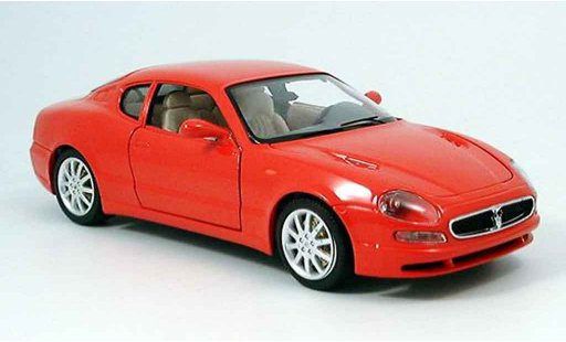 Maserati 3200 GT Base 1/18 Burago rood 1998 modelauto